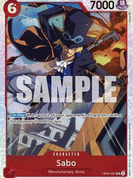Sabo (007) (OP05-007) - Awakening of the New Era Foil