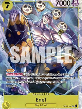 Enel (100) (OP05-100) - Awakening of the New Era Foil