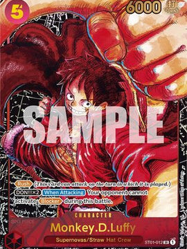 Monkey.D.Luffy (012) (Alternate Art) (ST01-012) - Awakening of the New Era Foil