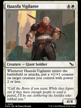 Haazda Vigilante (MKM-018) - Murders at Karlov Manor