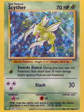 Scyther [Trading Card Game Classic]