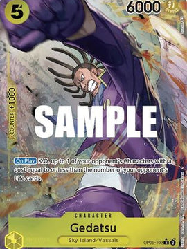 Gedatsu (Alternate Art) (OP05-102) - Awakening of the New Era Foil
