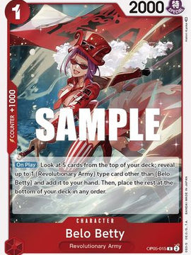 Belo Betty (015) (OP05-015) - Awakening of the New Era Foil