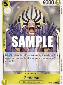 Gedatsu (OP05-102) - Awakening of the New Era Foil