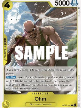 Ohm (OP05-101) - Awakening of the New Era Foil