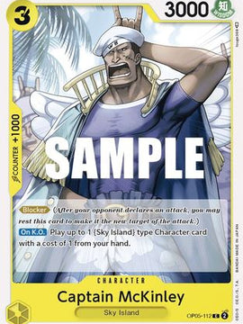Captain McKinley (OP05-112) - Awakening of the New Era