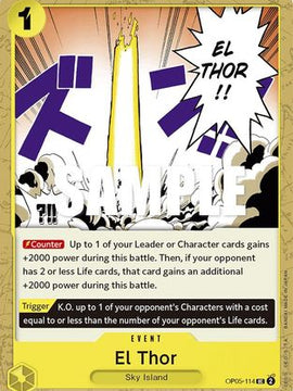 El Thor (OP05-114) - Awakening of the New Era