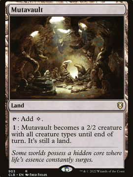 Mutavault (CLB-903) - Commander Legends: Battle for Baldur's Gate
