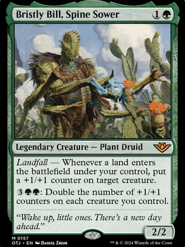 Bristly Bill, Spine Sower (OTJ-157) - Outlaws of Thunder Junction