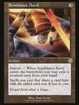 Semblance Anvil (BRR-052) - The Brothers' War Retro Artifacts