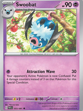 Swoobat (033/091) [Scarlet & Violet: Paldean Fates]