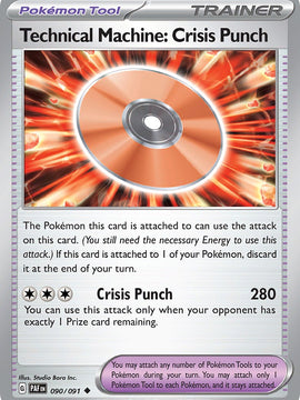 Technical Machine: Crisis Punch (090/091) [Scarlet & Violet: Paldean Fates]