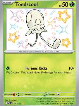 Toedscool (105/091) [Scarlet & Violet: Paldean Fates]