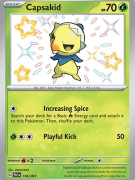Capsakid (106/091) [Scarlet & Violet: Paldean Fates]