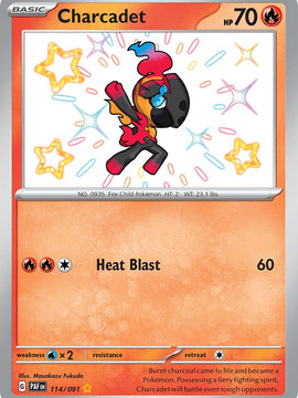 Charcadet (114/091) [Scarlet & Violet: Paldean Fates]