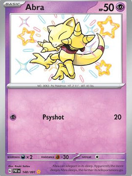 Abra (148/091) [Scarlet & Violet: Paldean Fates]