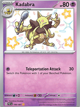 Kadabra (149/091) [Scarlet & Violet: Paldean Fates]