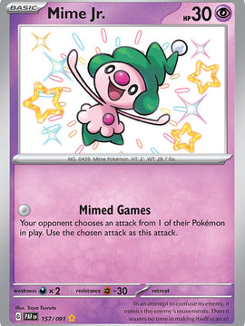 Mime Jr. (157/091) [Scarlet & Violet: Paldean Fates]