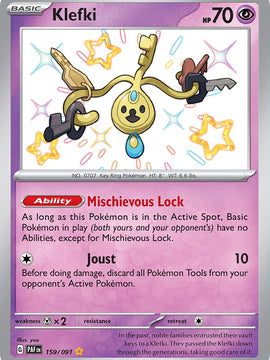Klefki (159/091) [Scarlet & Violet: Paldean Fates]
