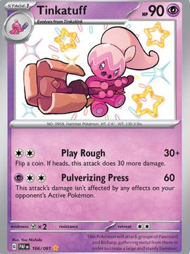Tinkatuff (166/091) [Scarlet & Violet: Paldean Fates]