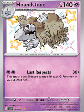 Houndstone (168/091) [Scarlet & Violet: Paldean Fates]