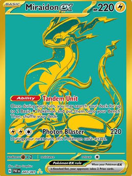 Miraidon ex (243/091) [Scarlet & Violet: Paldean Fates]