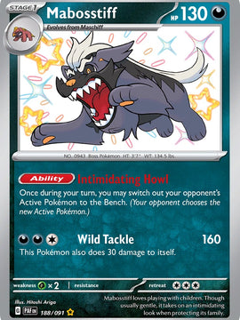 Mabosstiff (188/091) [Scarlet & Violet: Paldean Fates]