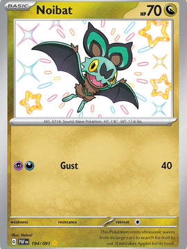 Noibat (194/091) [Scarlet & Violet: Paldean Fates]