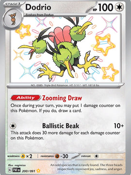 Dodrio (200/091) [Scarlet & Violet: Paldean Fates]