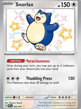 Snorlax (202/091) [Scarlet & Violet: Paldean Fates]