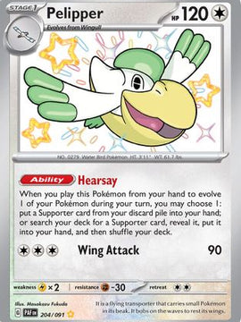 Pelipper (204/091) [Scarlet & Violet: Paldean Fates]
