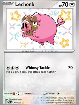 Lechonk (207/091) [Scarlet & Violet: Paldean Fates]