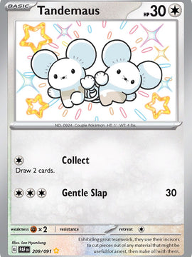 Tandemaus (209/091) [Scarlet & Violet: Paldean Fates]