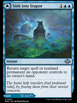 Sink into Stupor // Soporific Springs (MH3-241) - Modern Horizons 3 Foil
