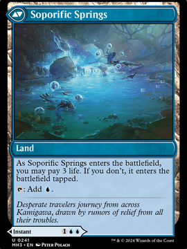 Sink into Stupor // Soporific Springs (MH3-241) - Modern Horizons 3 Foil