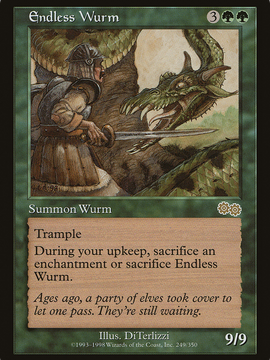 Endless Wurm (USG-249) - Urza's Saga