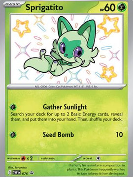 Sprigatito (076) [Scarlet & Violet: Black Star Promos]