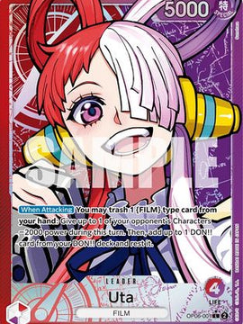 Uta (Alternate Art) (OP06-001) - Wings of the Captain Foil