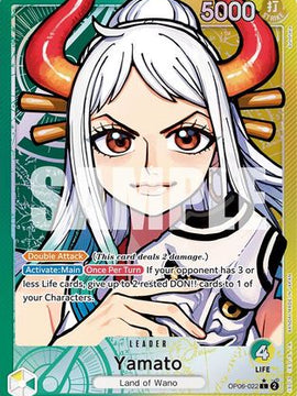 Yamato (Alternate Art) (OP06-022) - Wings of the Captain Foil