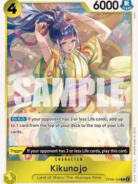Kikunojo (OP06-104) - Wings of the Captain Foil