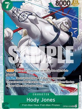 Hody Jones (035) (OP06-035) - Wings of the Captain Foil