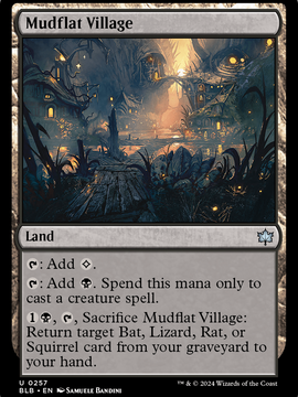Mudflat Village (BLB-257) - Bloomburrow
