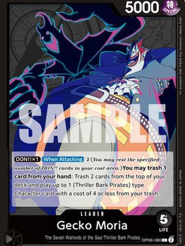 Gecko Moria (080) (OP06-080) - Wings of the Captain