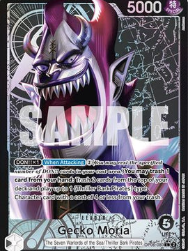Gecko Moria (080) (Alternate Art) (OP06-080) - Wings of the Captain Foil