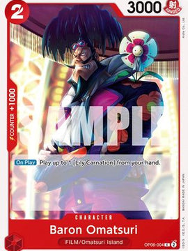 Baron Omatsuri (OP06-004) - Wings of the Captain