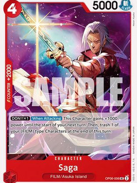 Saga (OP06-006) - Wings of the Captain