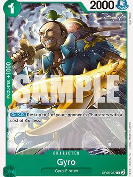Gyro (OP06-027) - Wings of the Captain