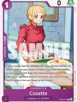 Cosette (OP06-072) - Wings of the Captain