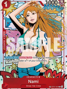 Nami (Alternate Art) (ST01-007) - Wings of the Captain Foil