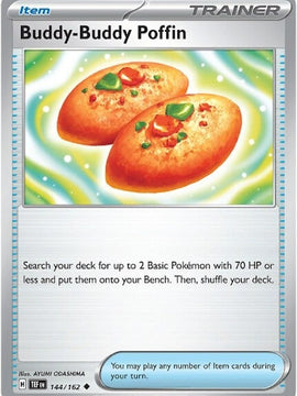 Buddy-Buddy Poffin (144/162) [Scarlet & Violet: Temporal Forces]
